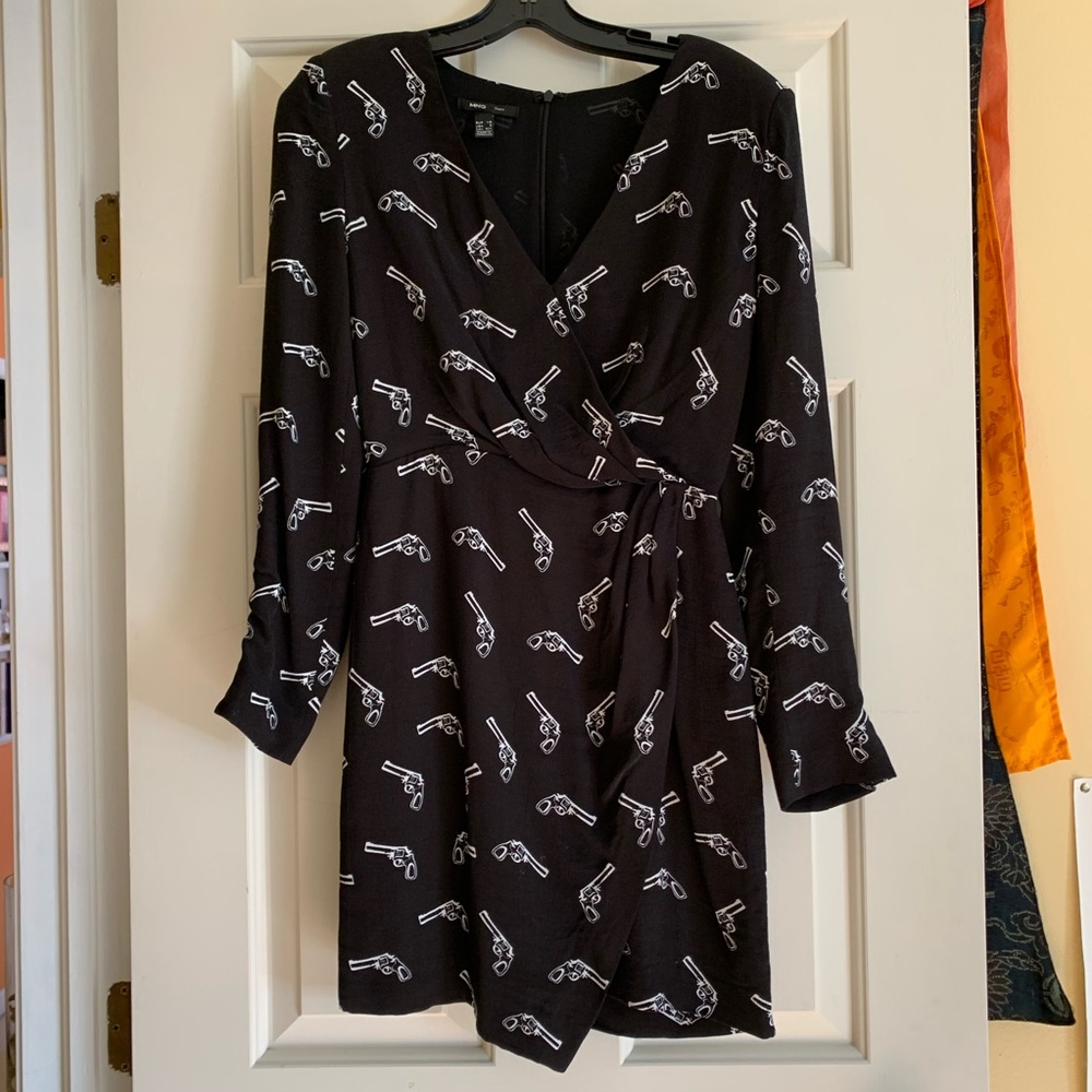 Amazing edgy Mango Long sleeve Dress XS